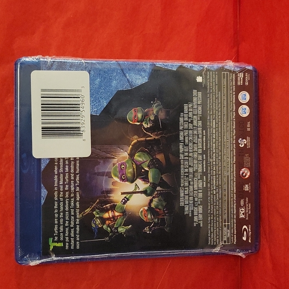 🌲 NWT Teenage Mutant Ninja Turtles II The Secret of the Ooze DVD - Picture 2 of 3